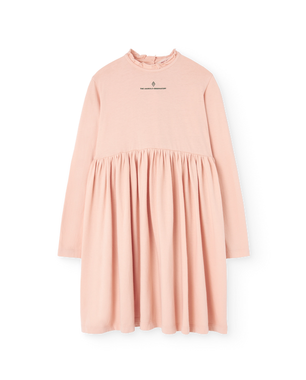 Soft Coral Crab Dress PRODUCT FRONT