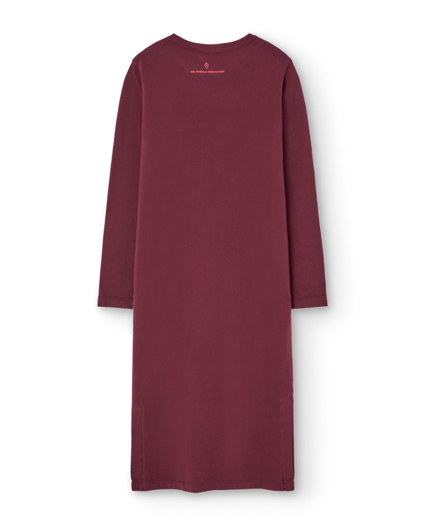 Hearts Browned Garnet Barbet Dress PRODUCT BACK