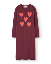 Hearts Browned Garnet Barbet Dress PRODUCT FRONT