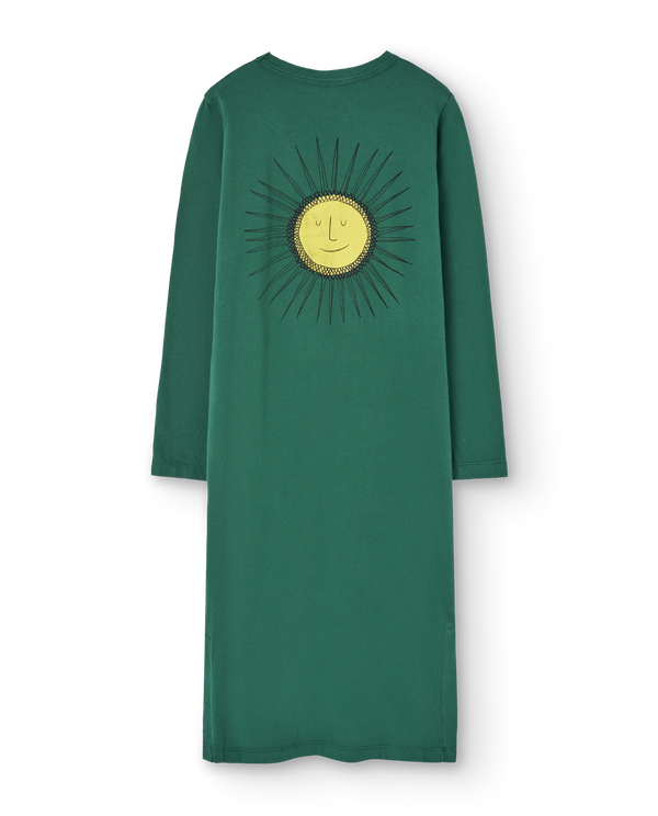 Sun Green Barbet Dress PRODUCT BACK