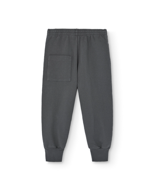 Dark Grey Panther Sweatpants PRODUCT BACK