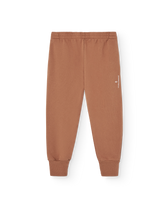 Almond Brown Panther Sweatpants PRODUCT FRONT