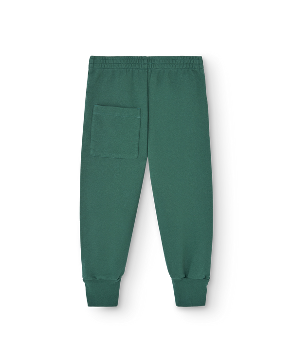 Green Panther Sweatpants PRODUCT BACK