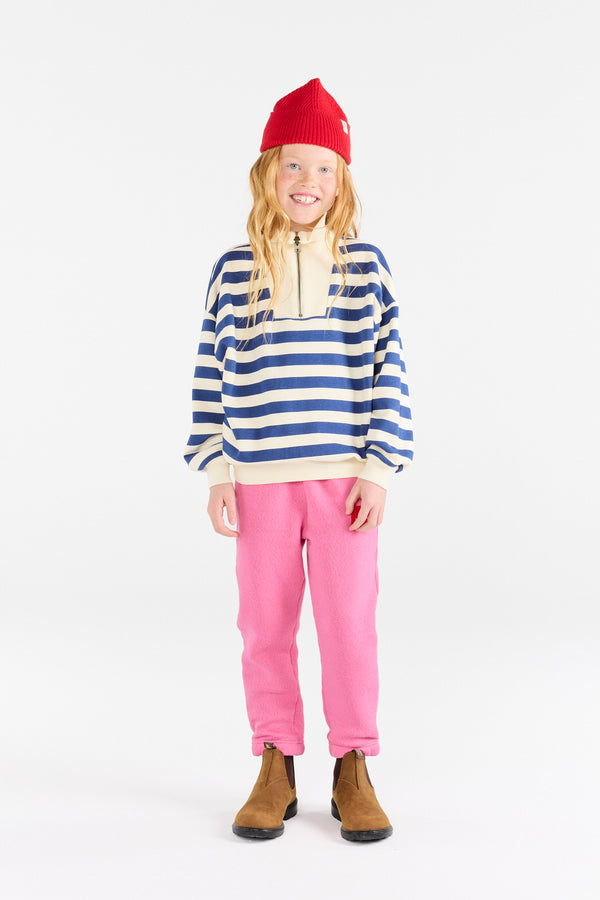 Bright Pink Dromedary Sweatpants MODEL FRONT