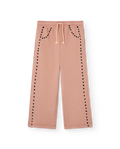Dots Dusty Coral Horse Sweatpants