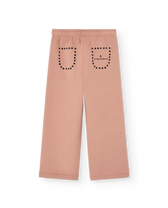 Dots Dusty Coral Horse Sweatpants PRODUCT BACK