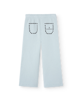 Dots Blue Horse Sweatpants PRODUCT BACK