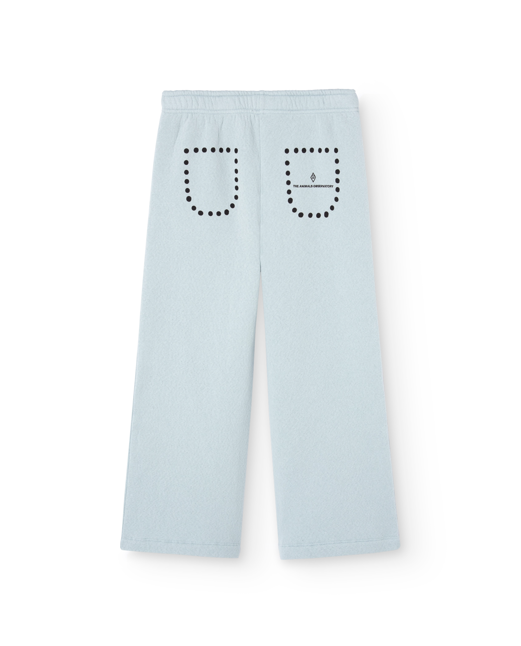 Dots Blue Horse Sweatpants PRODUCT BACK