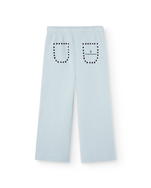 Dots Blue Horse Sweatpants PRODUCT BACK