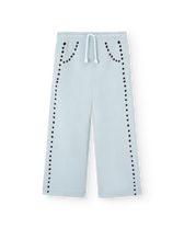 Dots Blue Horse Sweatpants PRODUCT FRONT