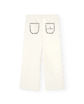 Dots White Horse Sweatpants PRODUCT BACK