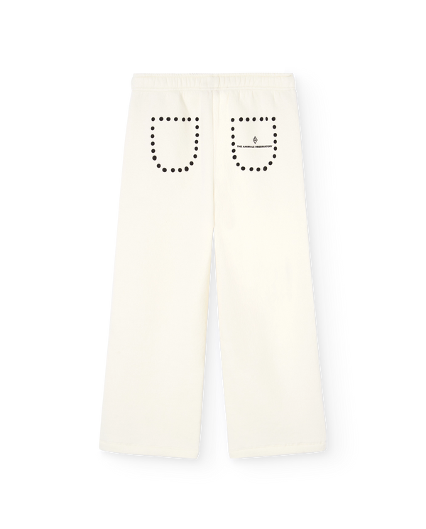 Dots White Horse Sweatpants PRODUCT BACK