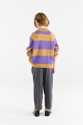 Dark Grey Stag Sweatpants MODEL BACK