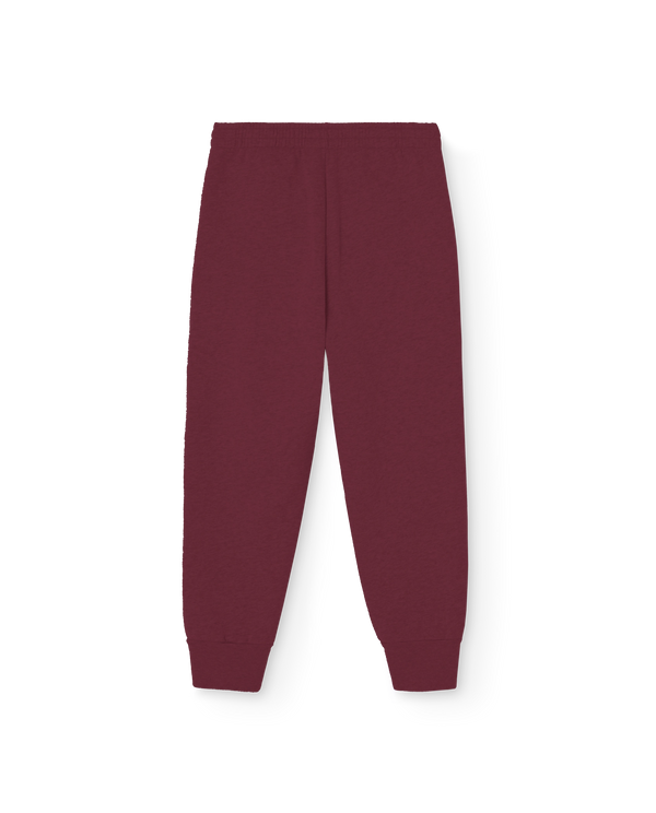 Browned Garnet Draco Sweatpants PRODUCT BACK