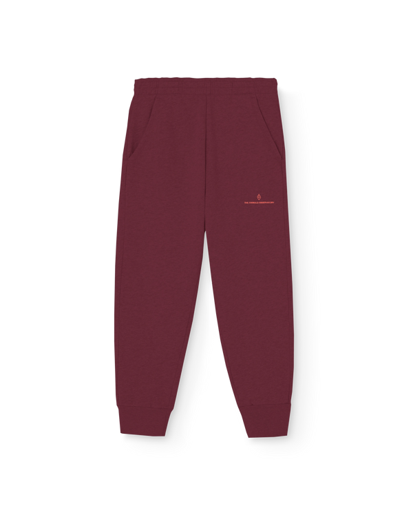 Browned Garnet Draco Sweatpants PRODUCT FRONT