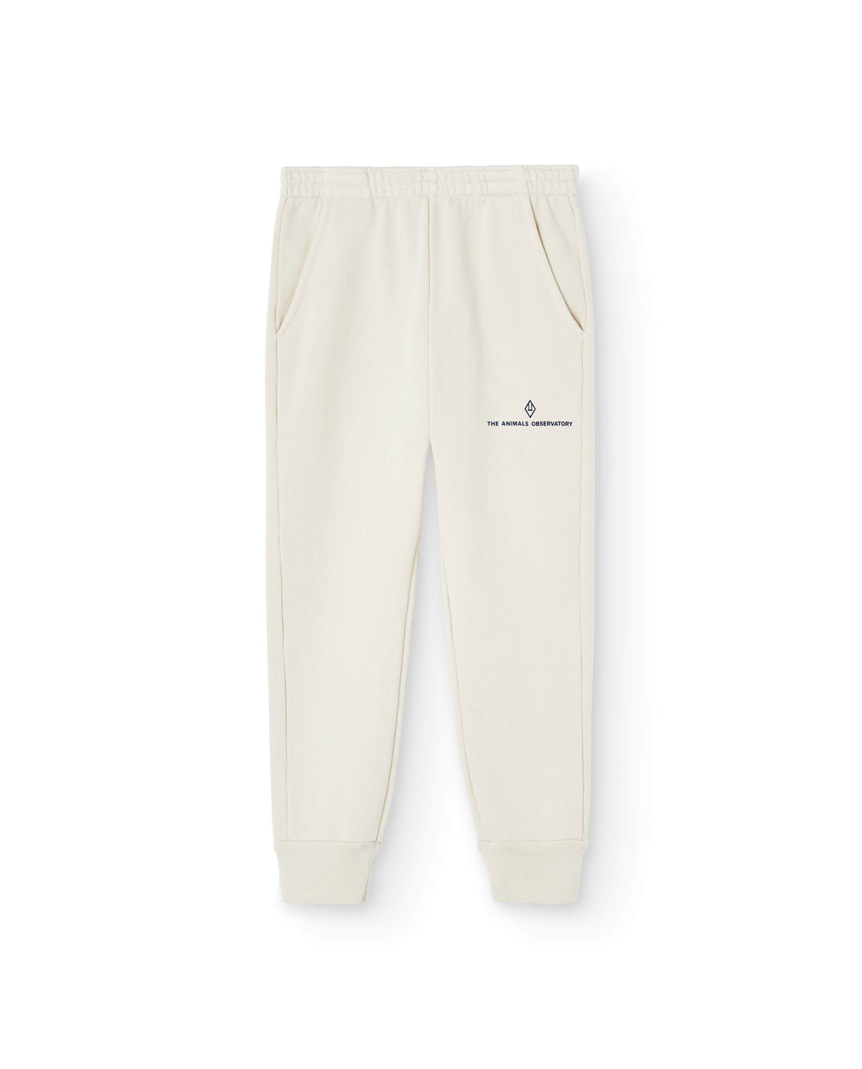 Raw White Draco Sweatpants PRODUCT FRONT