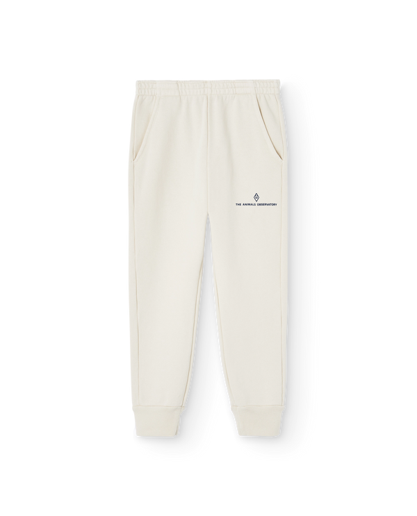 Raw White Draco Sweatpants PRODUCT FRONT