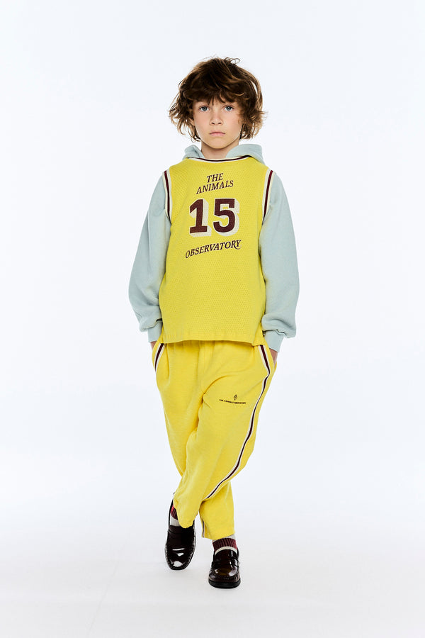 Yellow Camaleon Sweatpants MODEL FRONT