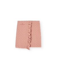 Dusty Coral Manatee Mini Skirt COVER