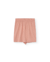 Dusty Coral Manatee Mini Skirt PRODUCT BACK