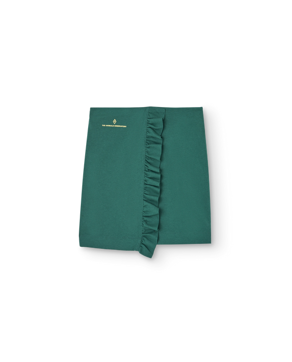 Green Manatee Mini Skirt PRODUCT FRONT