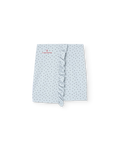 Blue Manatee Mini Skirt