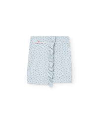 Blue Manatee Mini Skirt COVER