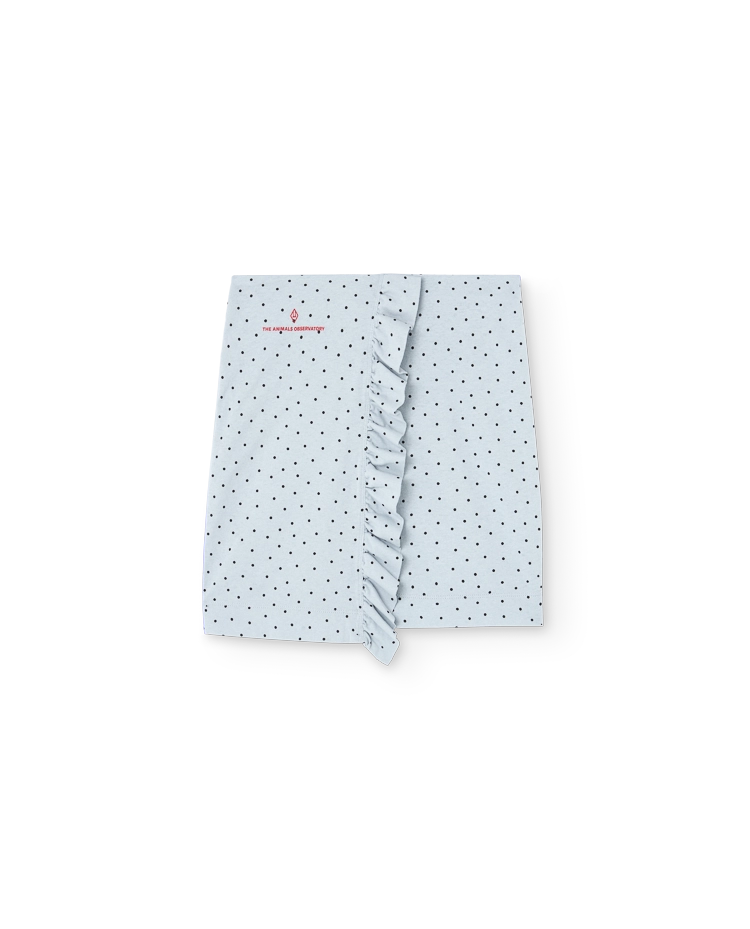 Blue Manatee Mini Skirt COVER