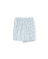 Blue Manatee Mini Skirt PRODUCT BACK