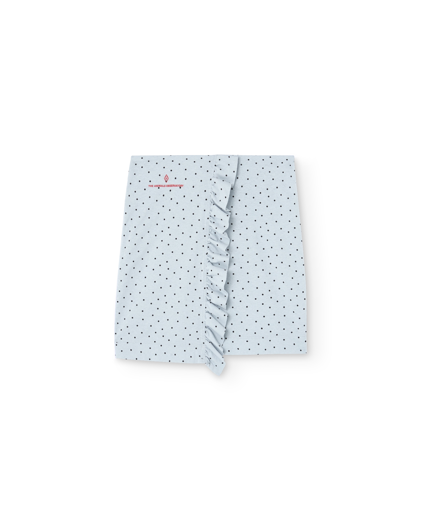 Blue Manatee Mini Skirt PRODUCT FRONT