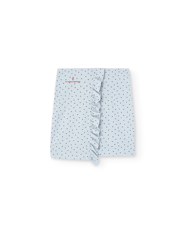 Blue Manatee Mini Skirt PRODUCT FRONT