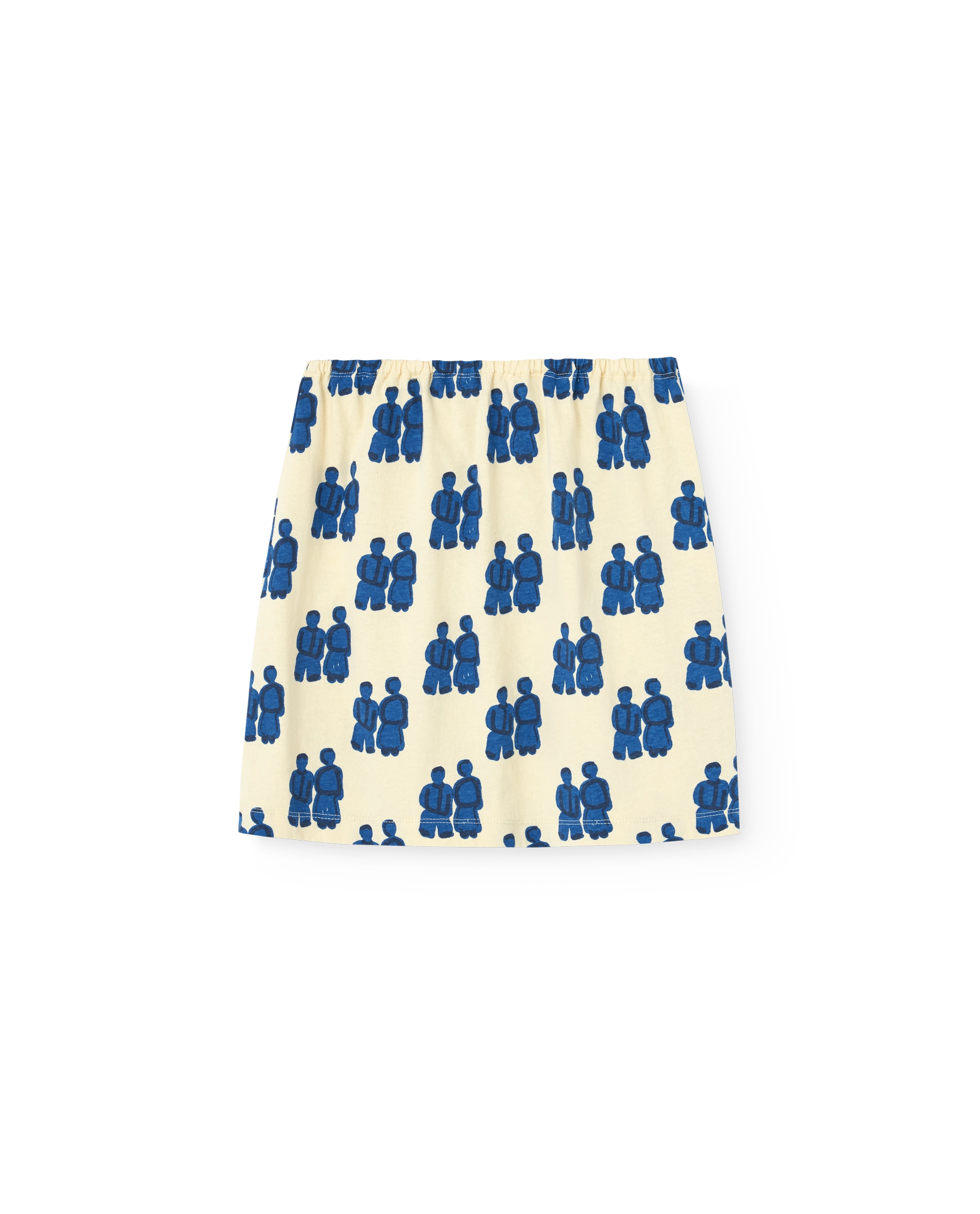 Flan Yellow Kitten Mini Skirt PRODUCT BACK