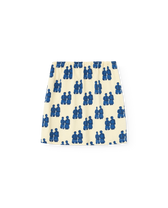 Flan Yellow Kitten Mini Skirt PRODUCT BACK
