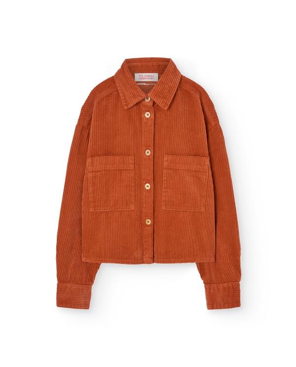 Fig Red Beabull Shirt PRODUCT FRONT