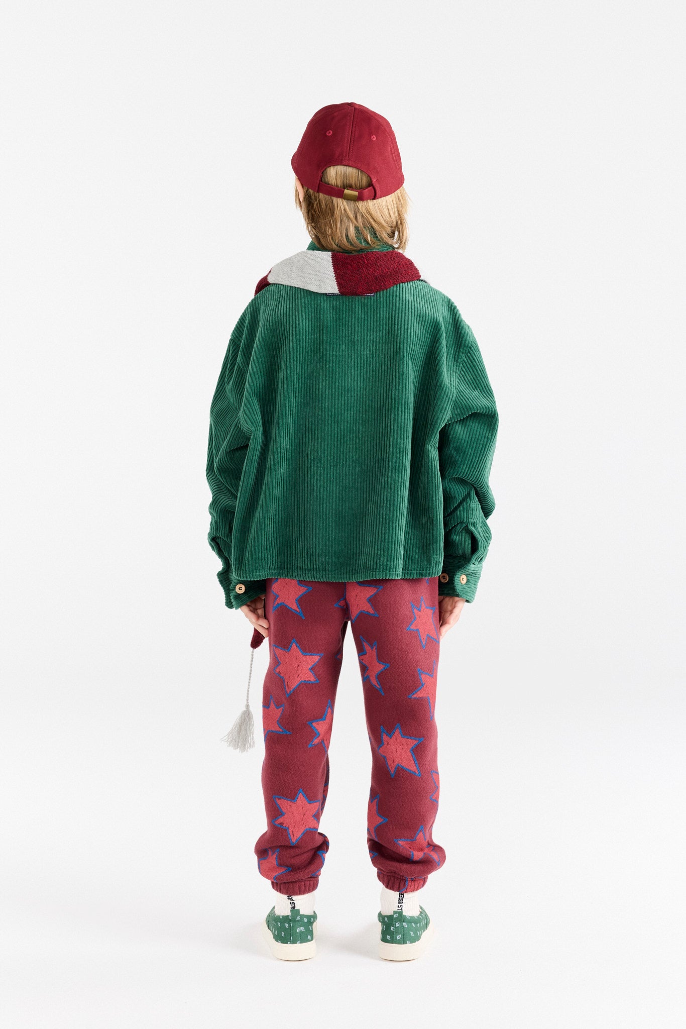 Green Beabull Shirt MODEL BACK