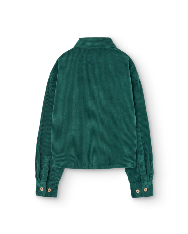 Green Beabull Shirt PRODUCT BACK
