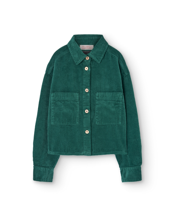 Green Beabull Shirt PRODUCT FRONT