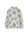 Blue Gradfly Blouse