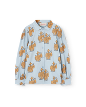 Blue Gradfly Blouse PRODUCT FRONT