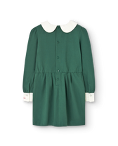 Green Drever Dress PRODUCT BACK