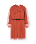 Red Tulle Tortoise Dress
