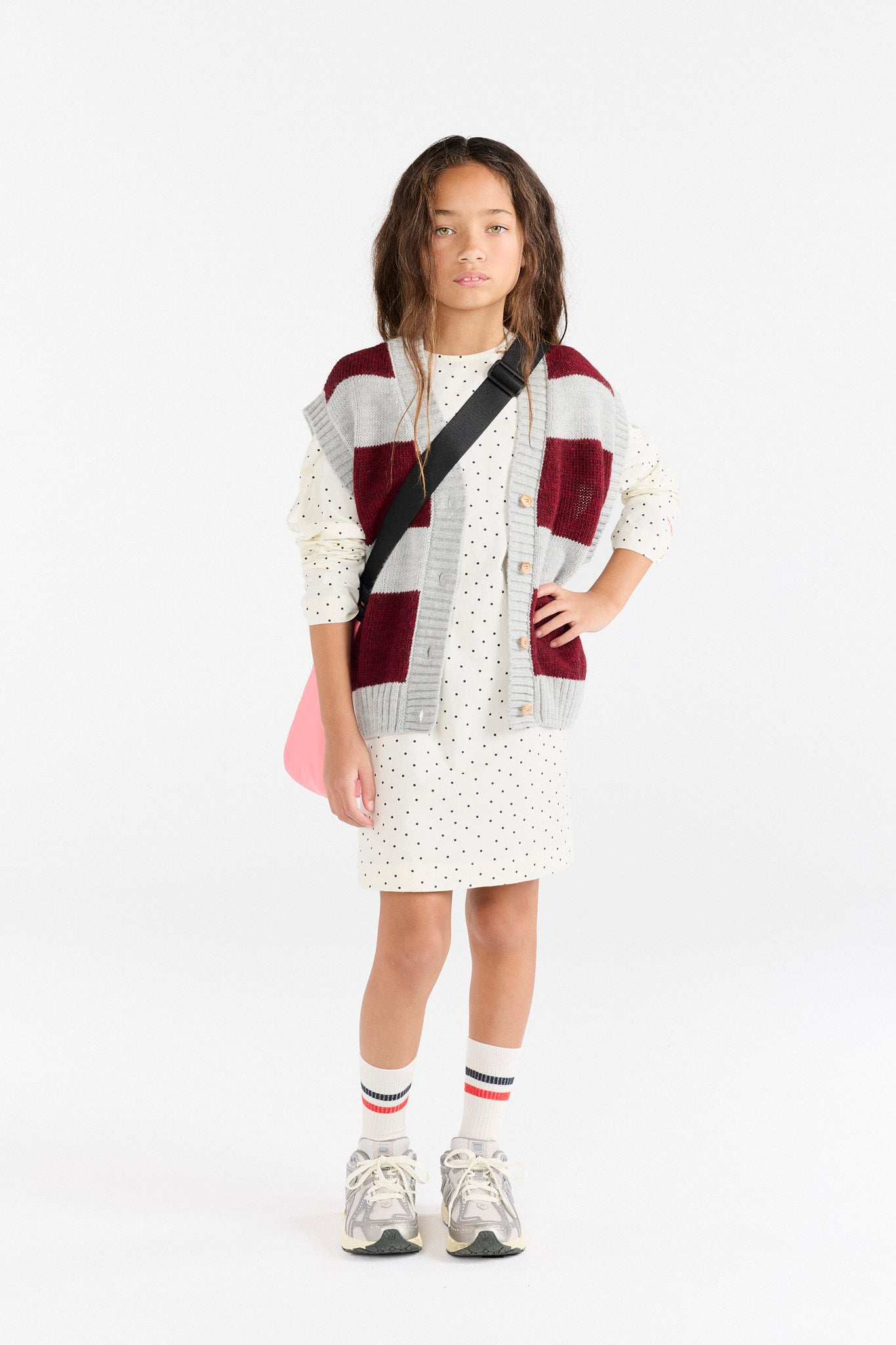 Raw White Dugong Dress MODEL FRONT