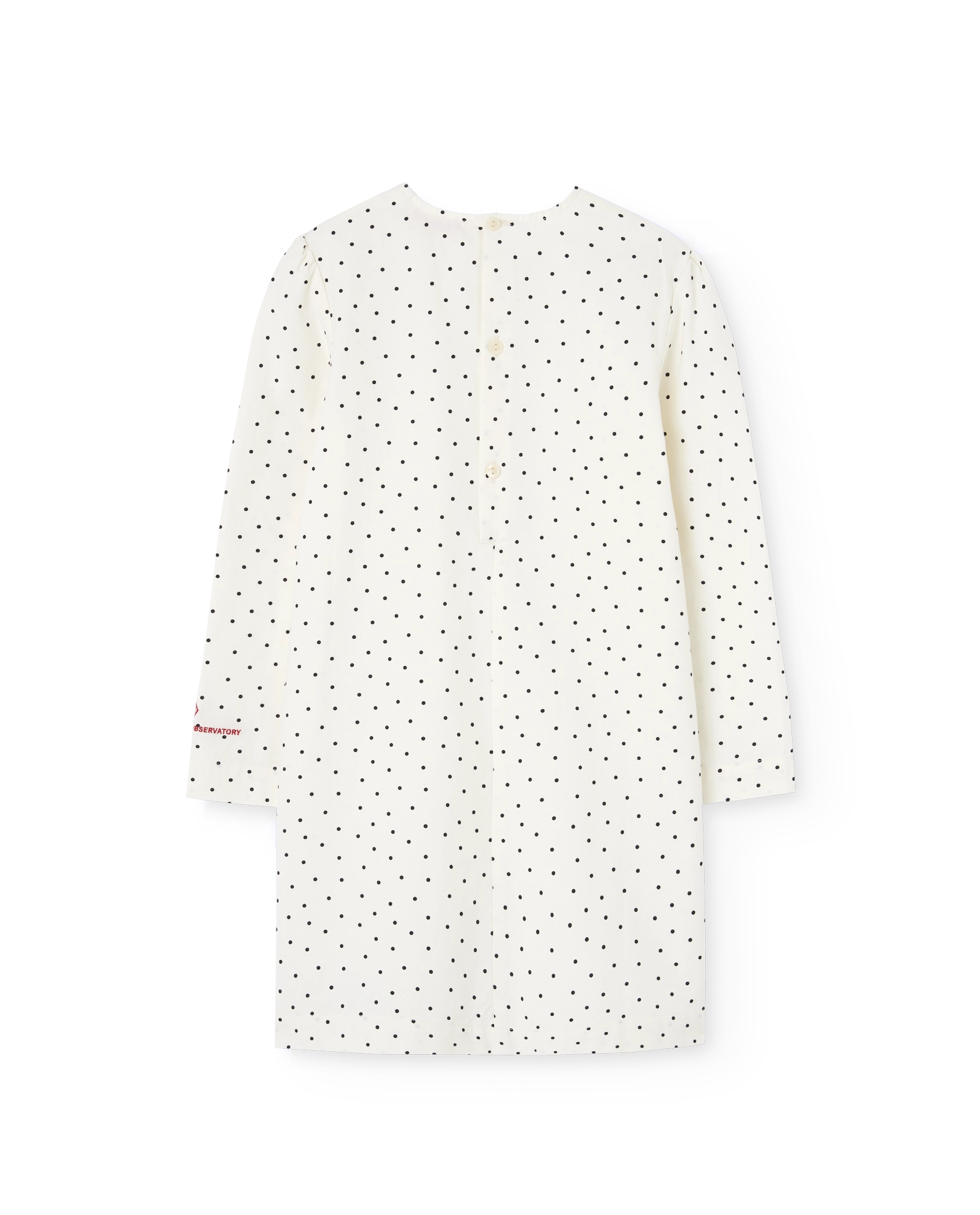 Raw White Dugong Dress PRODUCT BACK