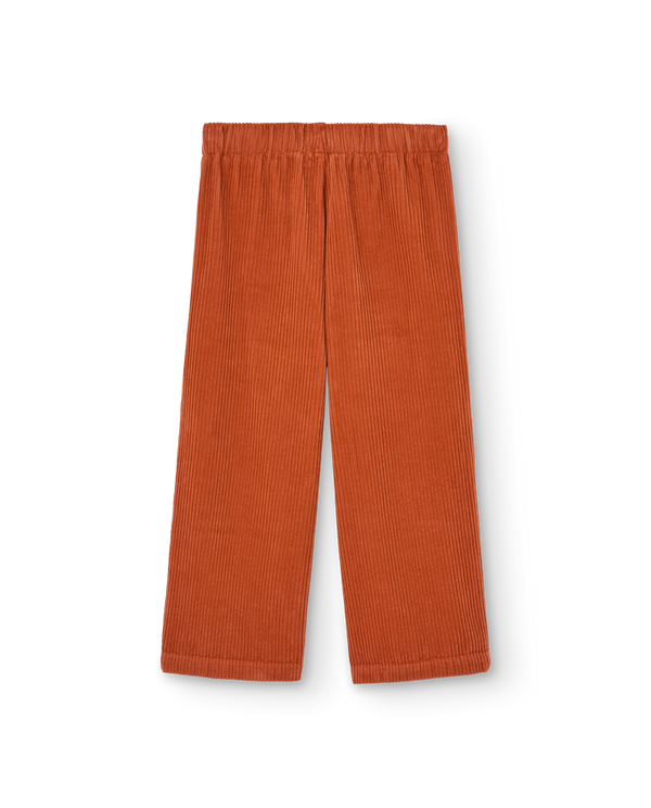 Fig Red Emu Pants PRODUCT BACK