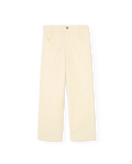 Pantalon Camel jaune flan
