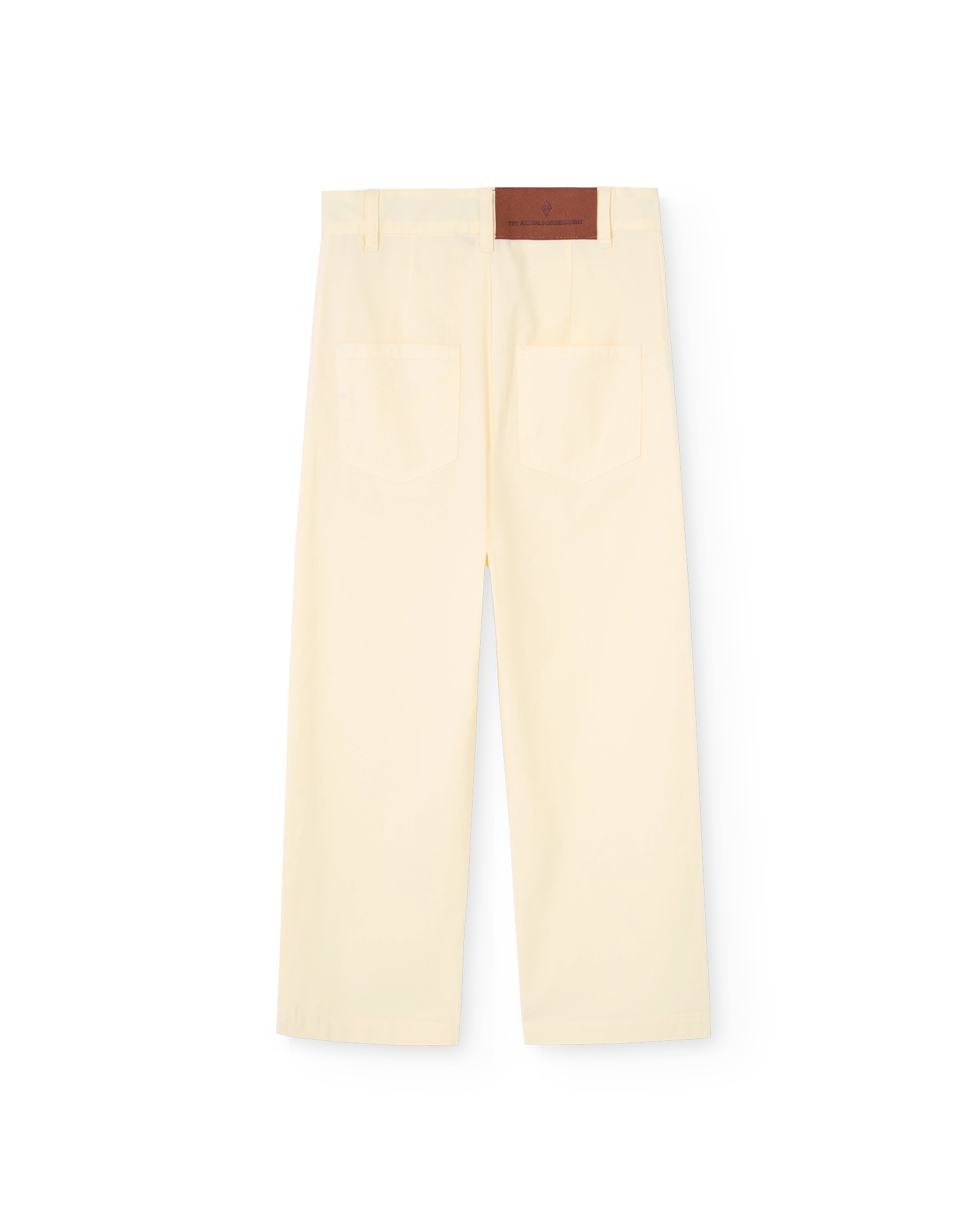 Flan Yellow Camel Pants PRODUCT BACK