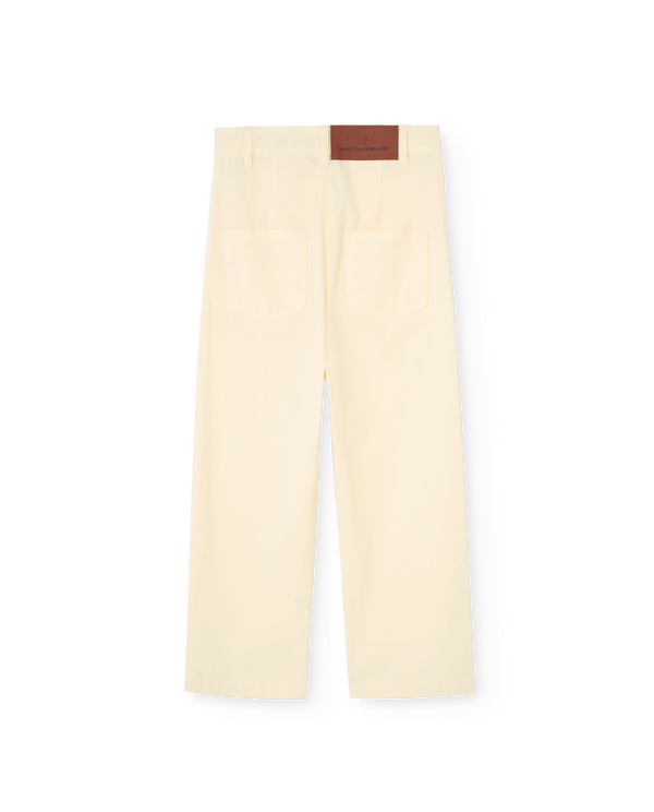 Flan Yellow Camel Pants PRODUCT BACK