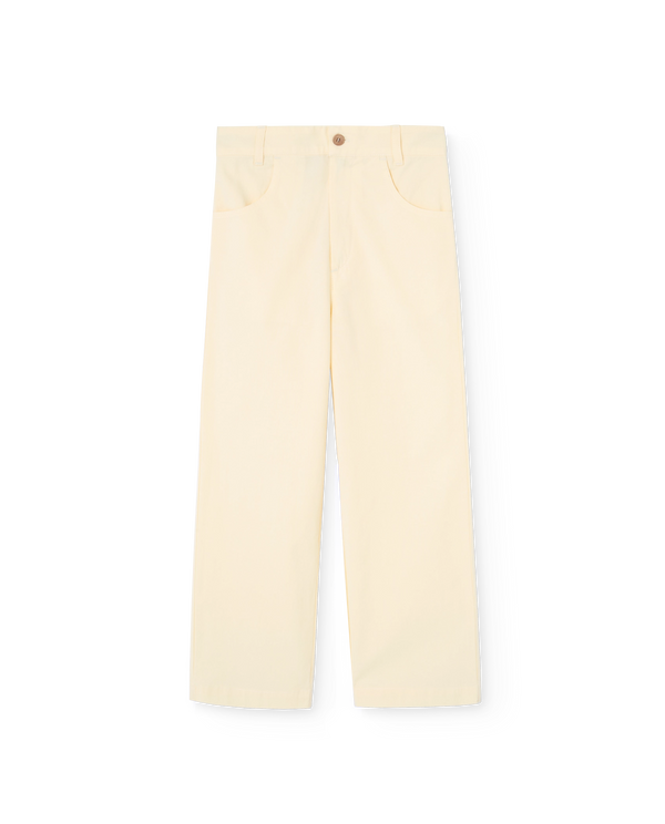 Flan Yellow Camel Pants PRODUCT FRONT