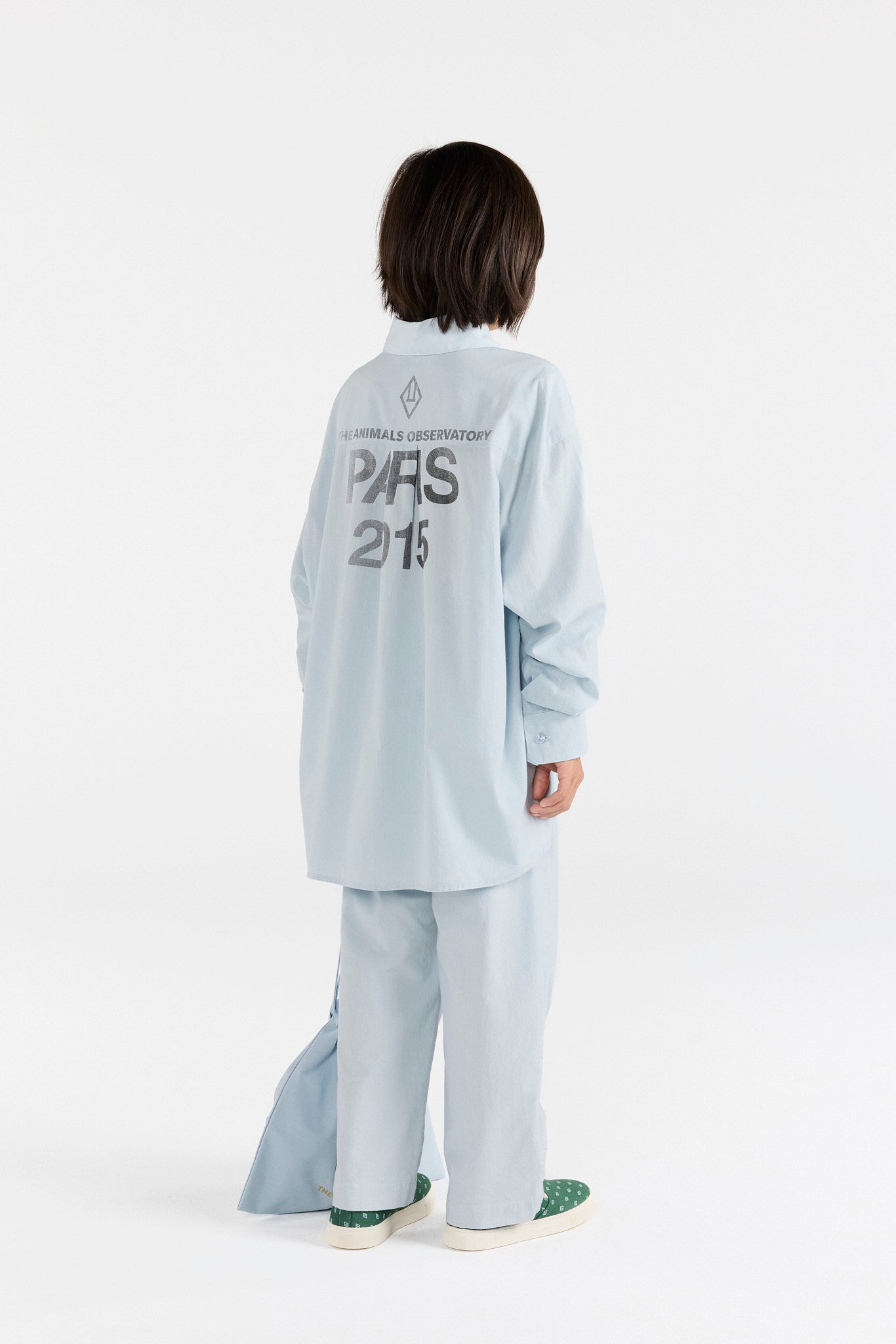 Blue Camel Pants MODEL BACK