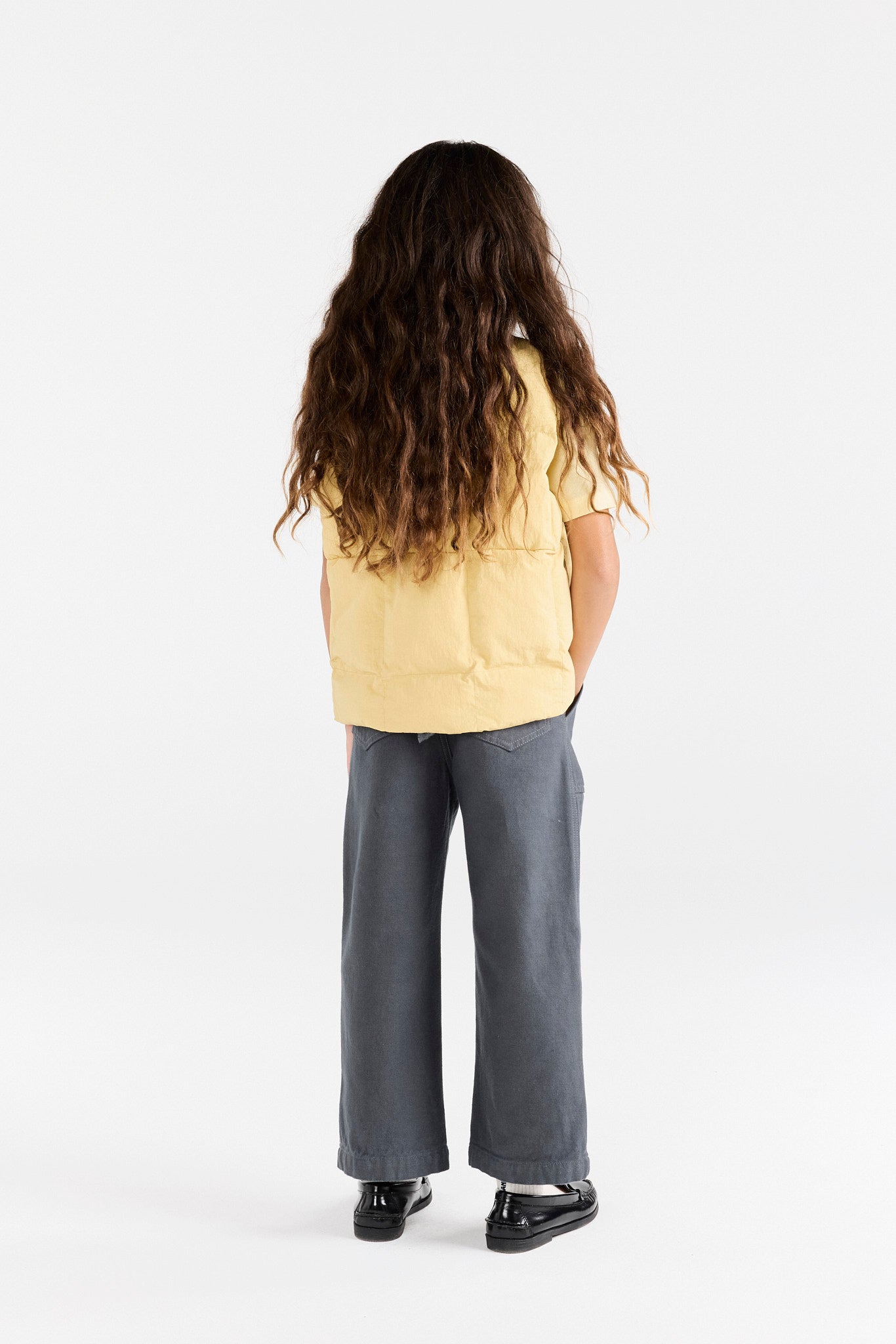 Dark Grey Condor Jeans MODEL BACK